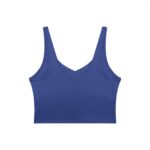 V-Neck Longline Sports Bra | University of Bad Bitches - Image 12