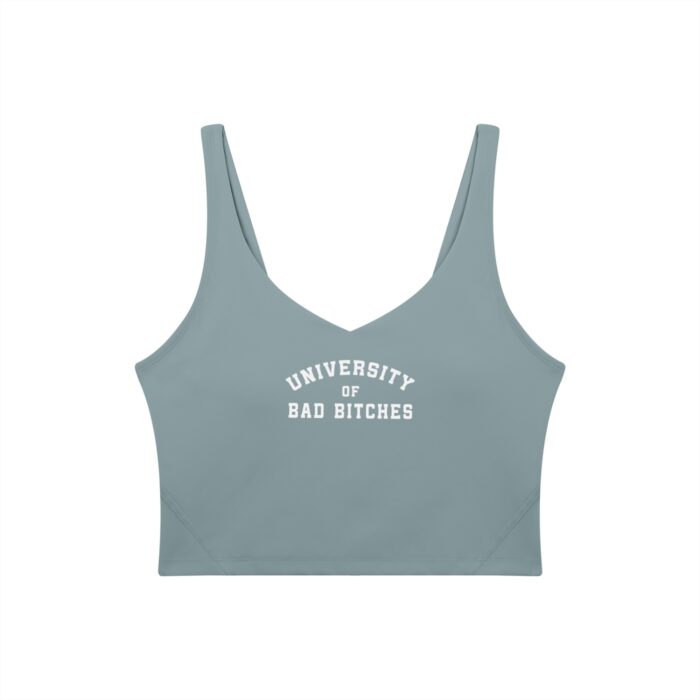 V-Neck Longline Sports Bra | University of Bad Bitches