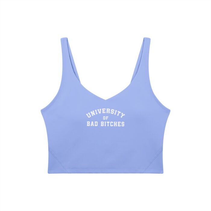 V-Neck Longline Sports Bra | University of Bad Bitches