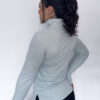 Quarter-Zip Mock Neck Pullover Long Sleeve