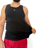 Muscle Fit Cotton Tank Top - Image 2