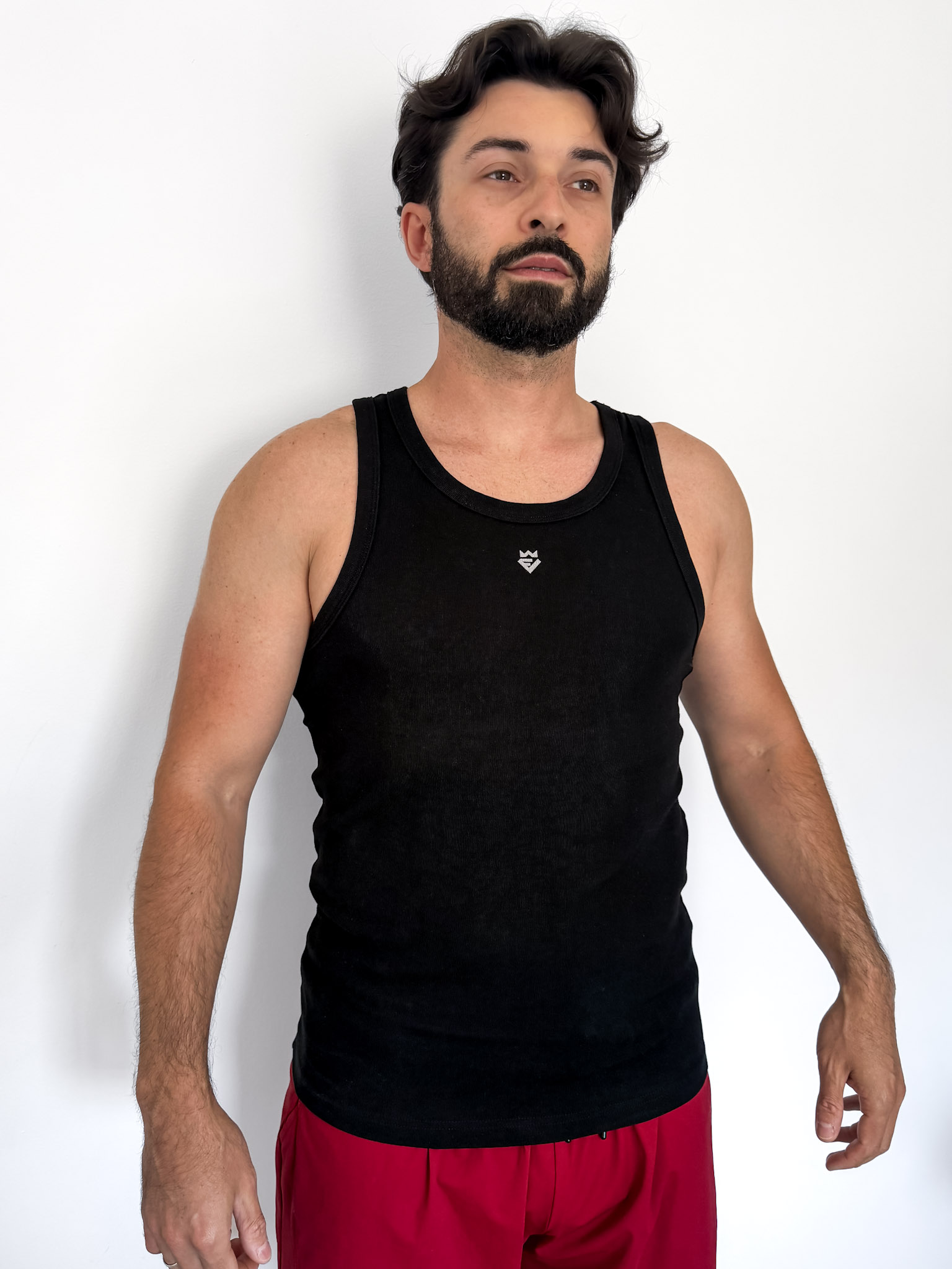45-IMG_6843 Muscle Fit Cotton Tank Top - Image 1