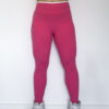 Contrast Waistband Scrunch Leggings