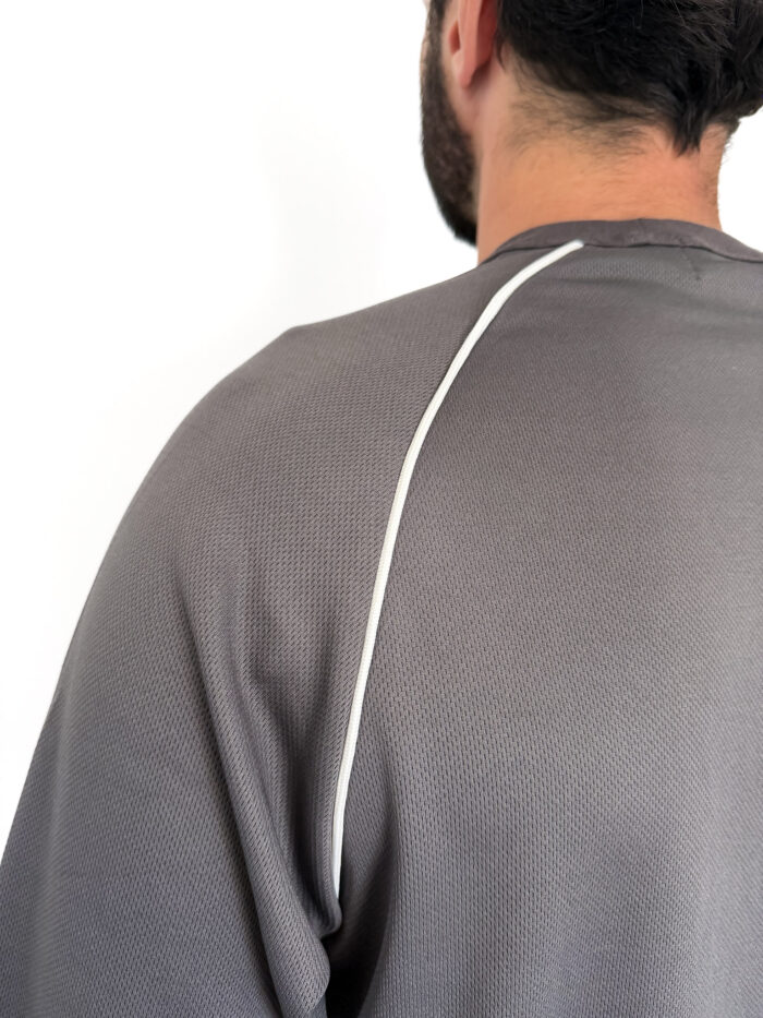 Color Block Raglan T-Shirt Loose Fit - Image 3