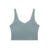 V-Neck Longline Sports Bra | University of Bad Bitches