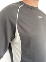Color Block Raglan T-Shirt Loose Fit - Image 2