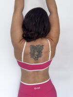 Ruched Active Bra Adjustable Straps - Image 4