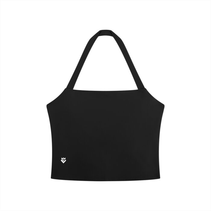 Halter Neck Crop Tank Top