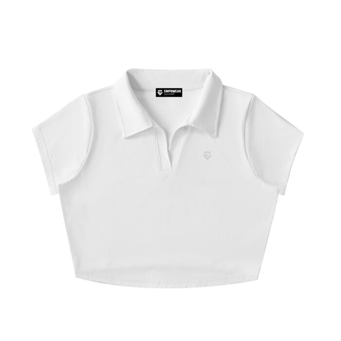Empowear Court Polo Crop