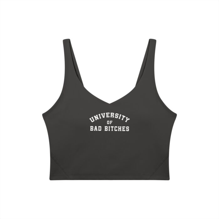 V-Neck Longline Sports Bra | University of Bad Bitches