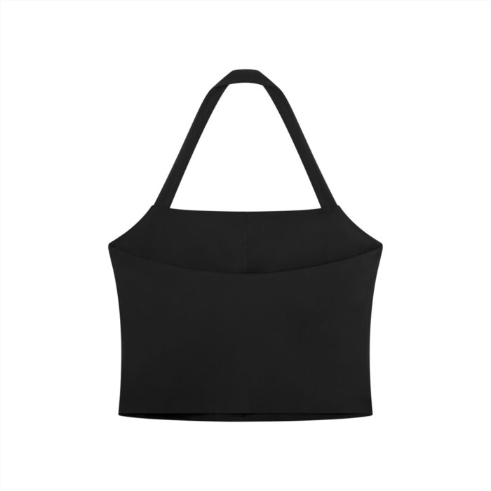 Halter Neck Crop Tank Top