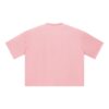 Mesh Boxy Crop T-Shirt Drop Shoulder