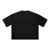 Mesh Boxy Crop T-Shirt Drop Shoulder