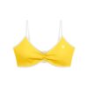 Ruched Active Bra Adjustable Straps