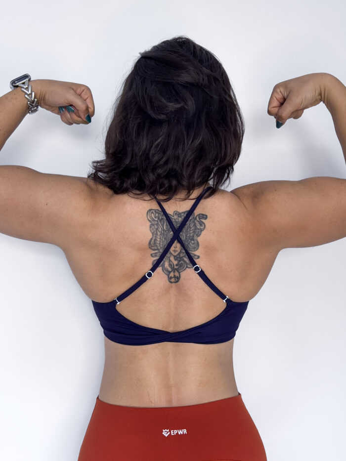 Adjustable Strappy Sports Bra - Image 2