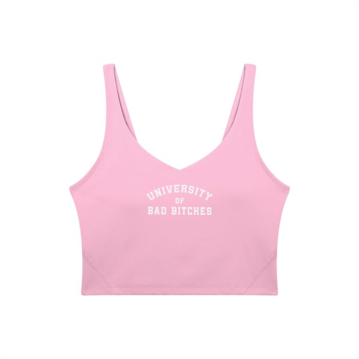V-Neck Longline Sports Bra | University of Bad Bitches