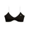 Ruched Active Bra Adjustable Straps