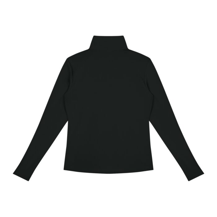 Quarter-Zip Mock Neck Pullover Long Sleeve