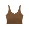 V-Neck Longline Sports Bra | University of Bad Bitches