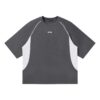Color Block Raglan T-Shirt Loose Fit