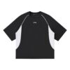 Color Block Raglan T-Shirt Loose Fit