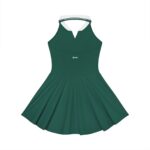 Halter Collar A-Line Tennis Dress - Image 13