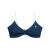 Ruched Active Bra Adjustable Straps