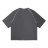 Color Block Raglan T-Shirt Loose Fit