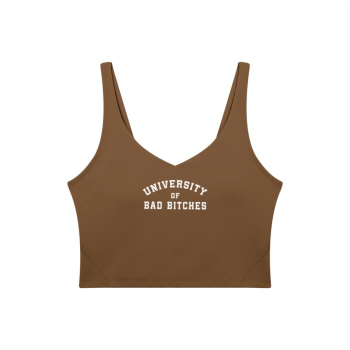 V-Neck Longline Sports Bra | University of Bad Bitches