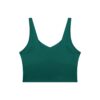 V-Neck Longline Sports Bra | University of Bad Bitches