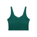 V-Neck Longline Sports Bra | University of Bad Bitches - Image 20