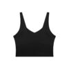 V-Neck Longline Sports Bra | University of Bad Bitches
