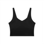 V-Neck Longline Sports Bra | University of Bad Bitches - Image 8