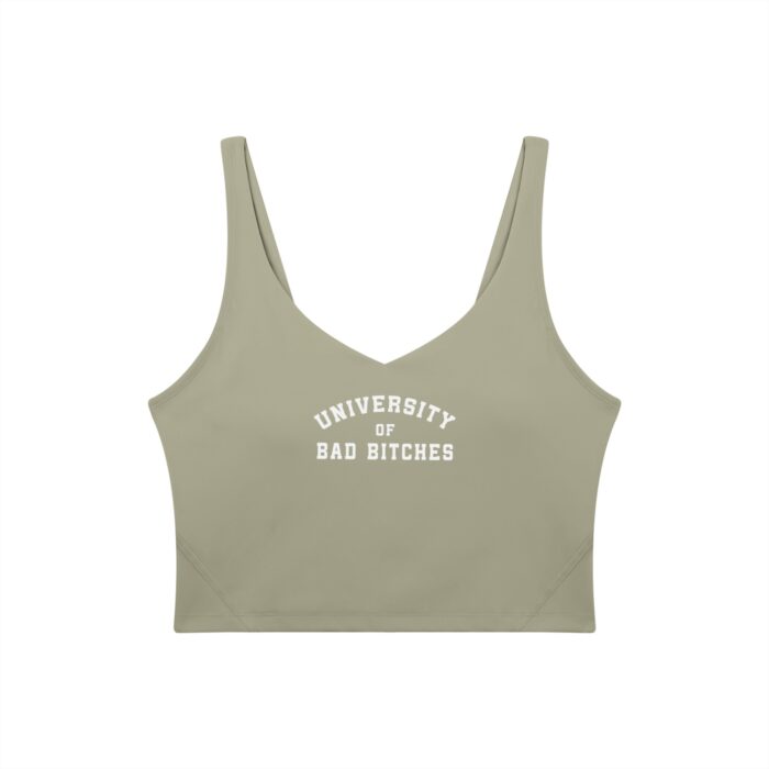 V-Neck Longline Sports Bra | University of Bad Bitches