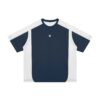 Color Block Drop Shoulder T-Shirt Loose Fit