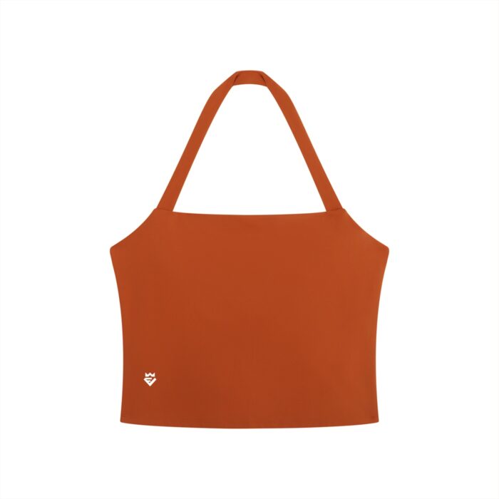 Halter Neck Crop Tank Top