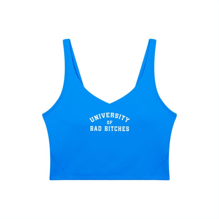 V-Neck Longline Sports Bra | University of Bad Bitches