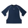Color Block Raglan T-Shirt Loose Fit