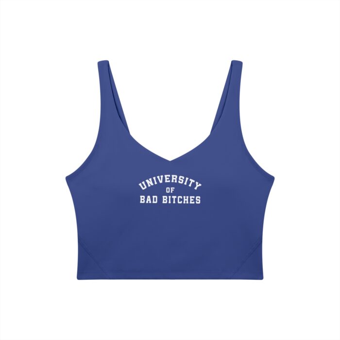 V-Neck Longline Sports Bra | University of Bad Bitches