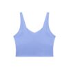 V-Neck Longline Sports Bra | University of Bad Bitches