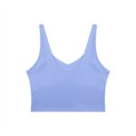V-Neck Longline Sports Bra | University of Bad Bitches - Image 16