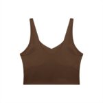 V-Neck Longline Sports Bra | University of Bad Bitches - Image 22
