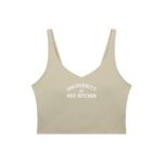 V-Neck Longline Sports Bra | University of Bad Bitches - Image 27