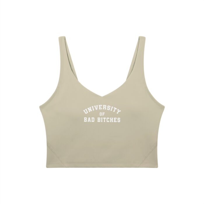 V-Neck Longline Sports Bra | University of Bad Bitches