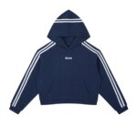 EPWR Striped Cropped Hoodie Dark - Image 3