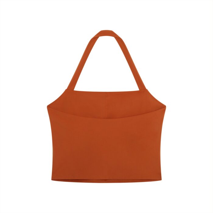 Halter Neck Crop Tank Top