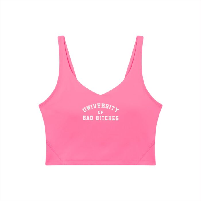 V-Neck Longline Sports Bra | University of Bad Bitches
