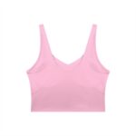 V-Neck Longline Sports Bra | University of Bad Bitches - Image 34