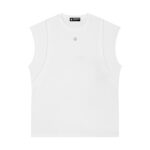 Spliced Panel Muscle Tank Top Loose Fit - Image 4