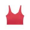 V-Neck Longline Sports Bra | University of Bad Bitches